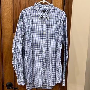 Polo by Ralph Lauren Classic fit performance long sleeve shirt. Size XL.